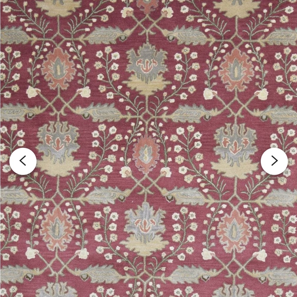 9 x 12 area rug, 100% wool, unused, from India - Picture 2 of 4